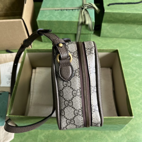 Gucci GG Supreme Canvas Handbag - Gray - Image 4