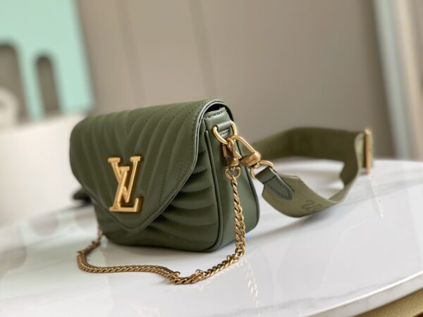 Louis Vuitton New Wave Small HandBag - Green - Image 5