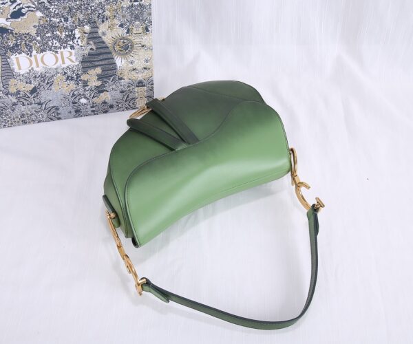 Dior Hot Top Saddle Bag - Green - Image 4