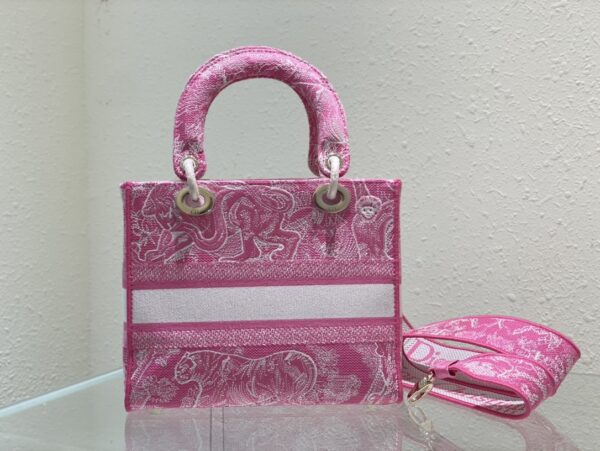 Dior Lady D-Lite Bag - Pink - Image 4