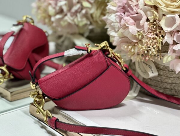 Dior Super Mini Saddle Bag - Pink - Image 2