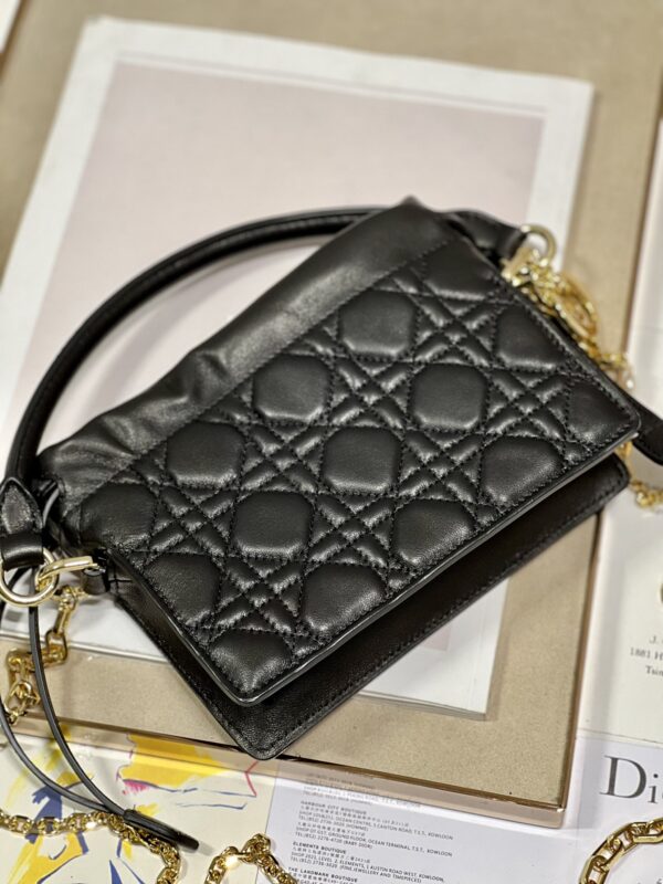 DIOR Lady Mini Bag - Black - Image 5