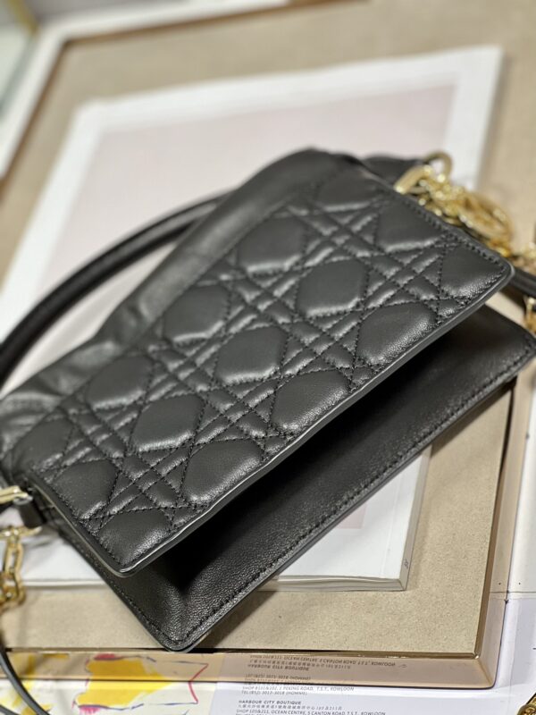 DIOR Lady Mini Bag - Black - Image 4