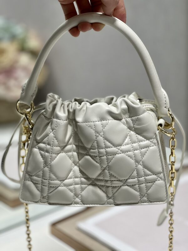 DIOR Lady Mini Bag - White - Image 2