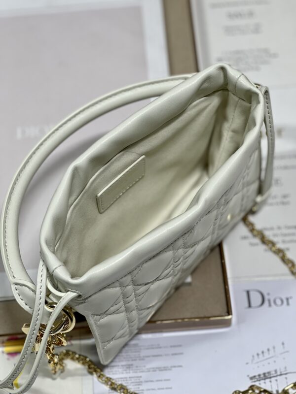 DIOR Lady Mini Bag - White - Image 3