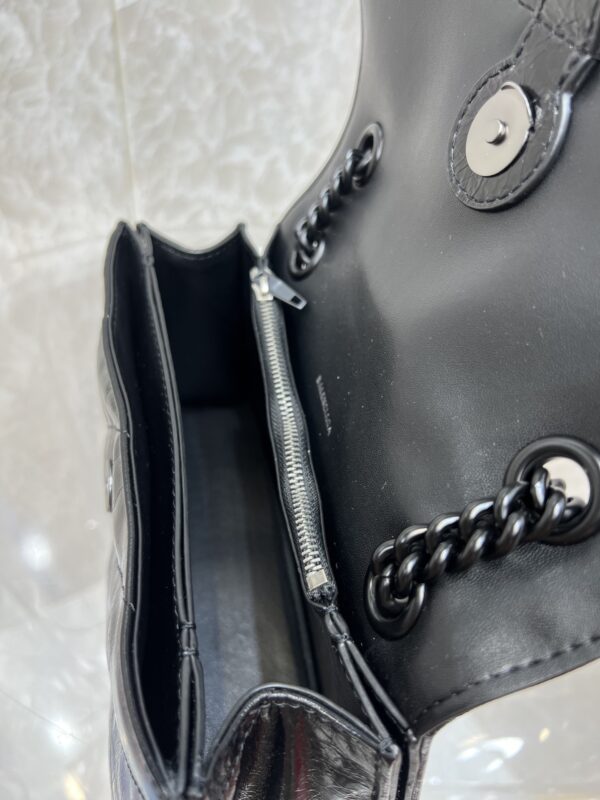 Balenciaga Crush Handbag -  Black - Image 2