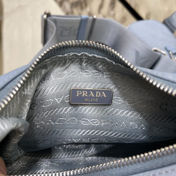 Prada Hobo New Three-In-One Handbag - Blue - Image 3