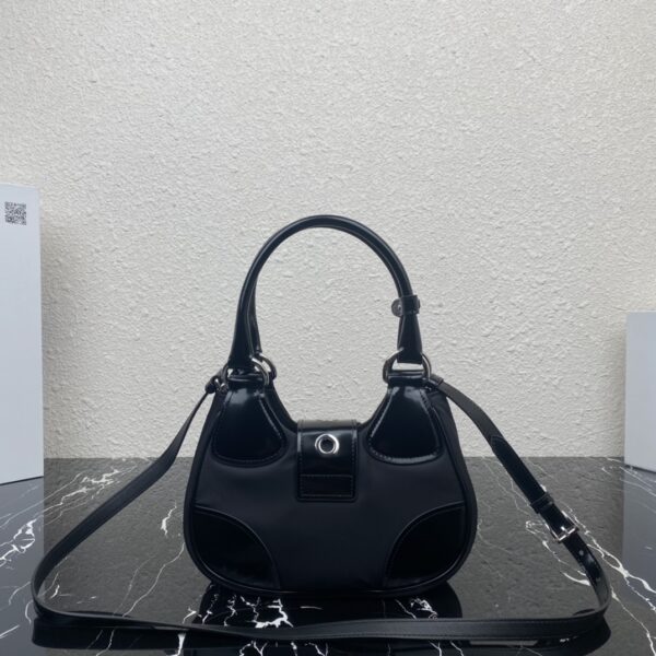 Prada Moon Small Handbag - Black - Image 3