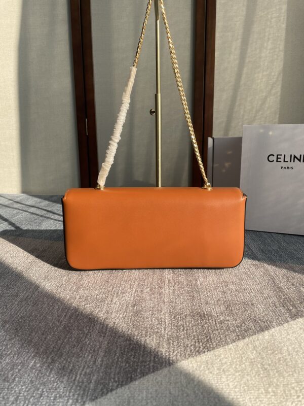 Celine Chain Armpit Bag - Orange - Image 5