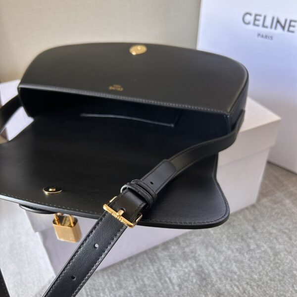 Celine Tabou Clutch Small Handbag - Black - Image 3