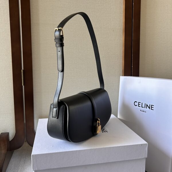 Celine Tabou Clutch Small Handbag - Black - Image 5