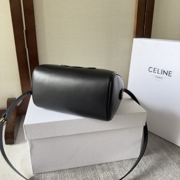 Celine Arc De Triomphe Small Boston Pillow Bag - Black - Image 3