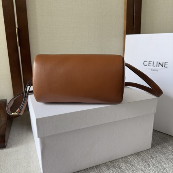 Celine Arc De Triomphe Small Boston Pillow Bag - Brown - Image 3