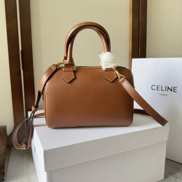 Celine Arc De Triomphe Small Boston Pillow Bag - Brown - Image 4