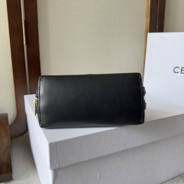 Celine Arc De Triomphe Shell Bag - Black - Image 3