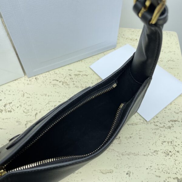 Celine Armpit Bag - Black - Image 5