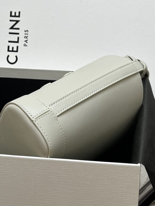 Celin E Mini Bucket Bag - Gray - Image 3