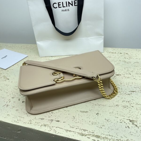 Celine Arc De Triomphe Chain Bag - Elephant Gray - Image 3