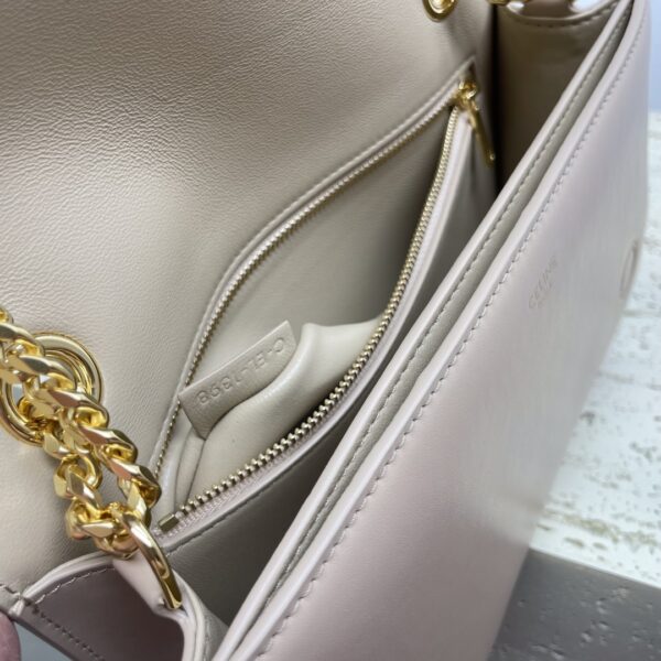 Celine Arc De Triomphe Chain Bag - Elephant Gray - Image 2