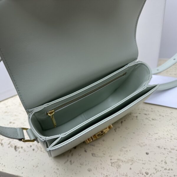 Celine Teen Triomphe Calfskin Handbag - Light Green - Image 2