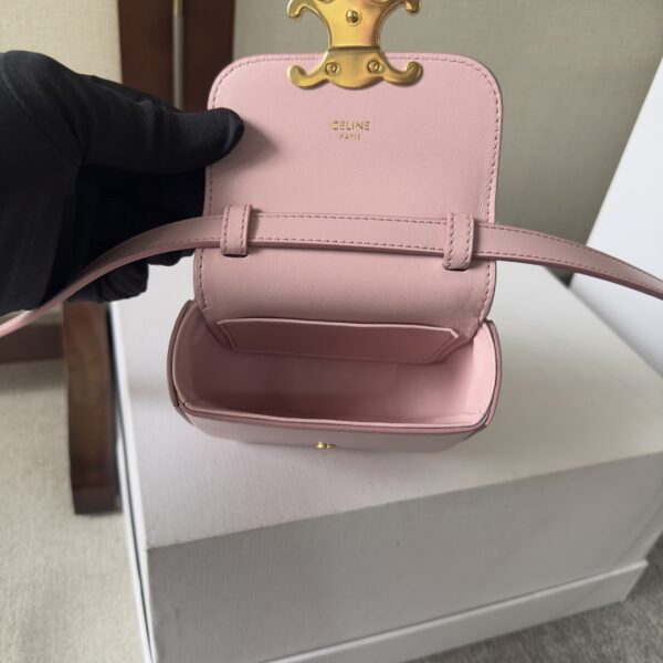 Celine 2022 New Mini Headphone Bag - Pink - Image 2