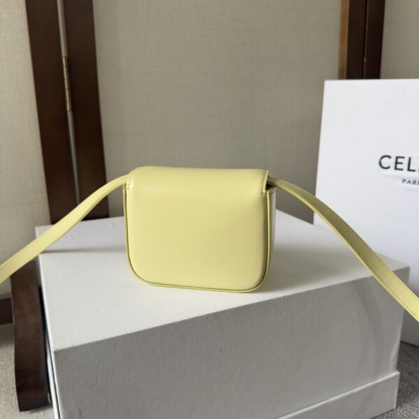 Celine 2022 New Mini Headphone Bag - Light Yellow - Image 4