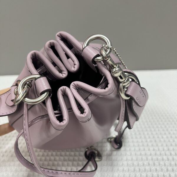 Coach Camila Mini Bucket Bag - Purple - Image 2